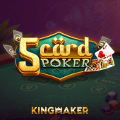 5 Card Poker at Lucky Taya games